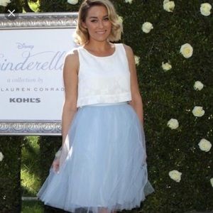 LC Cinderella Tulle Skirt and A&F crop top